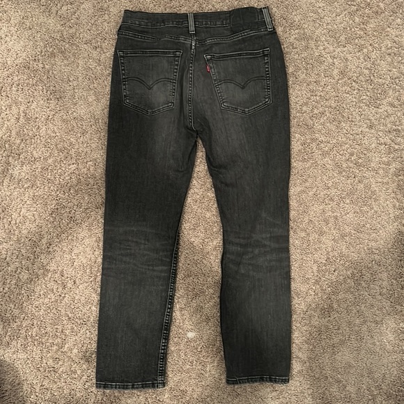 30 x 29 Levi’s 514 straight jeans grey light black faded classic 30x29 denim - Picture 2 of 5